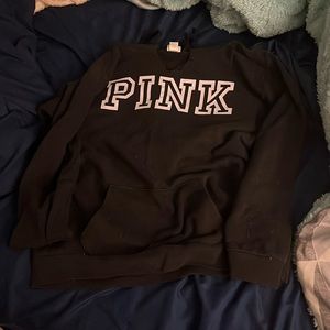 Black pink sweatshirt